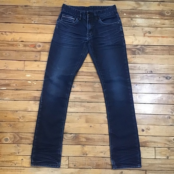 BUFFALO men dark blue jeans size 28 - Picture 2 of 12